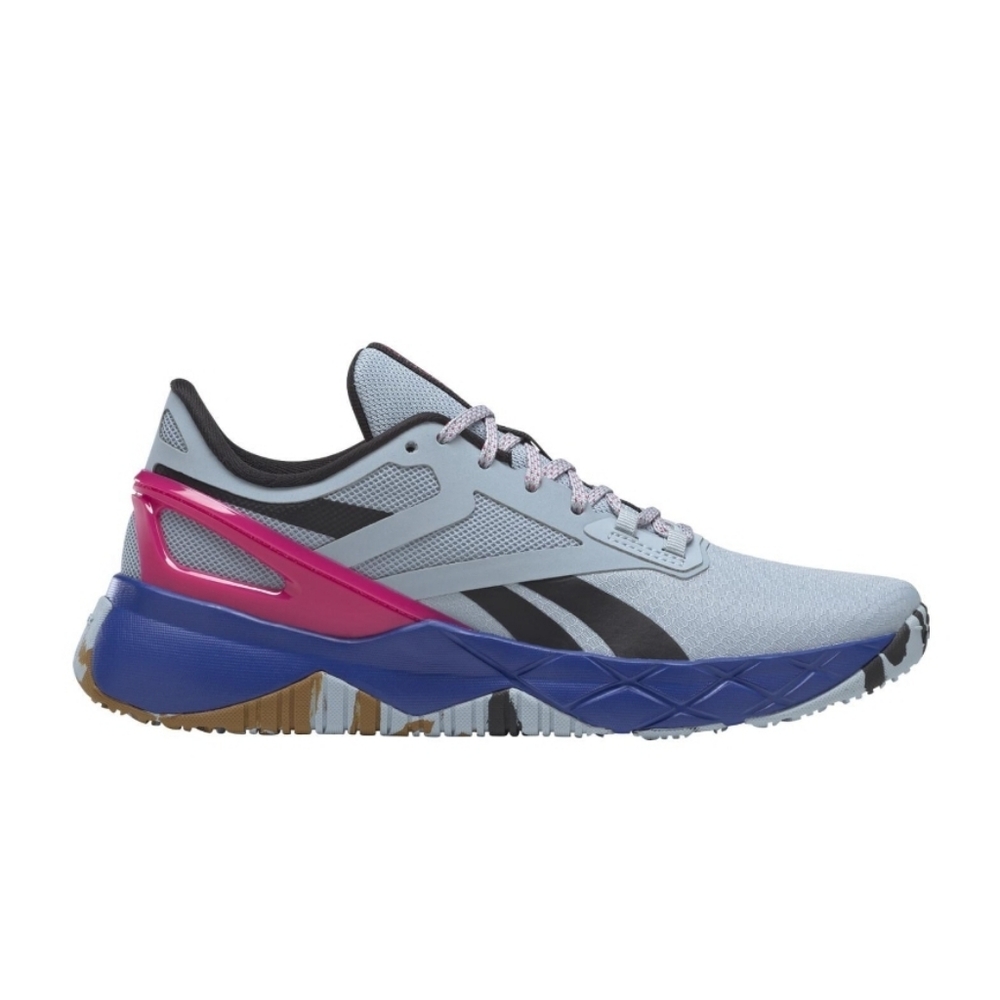 Reebok Athletic Shoes - Blue, Pink, Black
